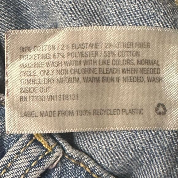 Art Class Distressed Denim Jeans With Adjustable Waist Size 12 📦 - Picture 5 of 11